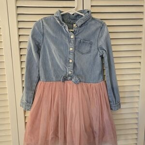 OshKosh B'gosh Blue and Pink Casual Dress